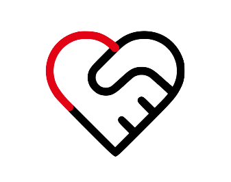 handshake heart icon